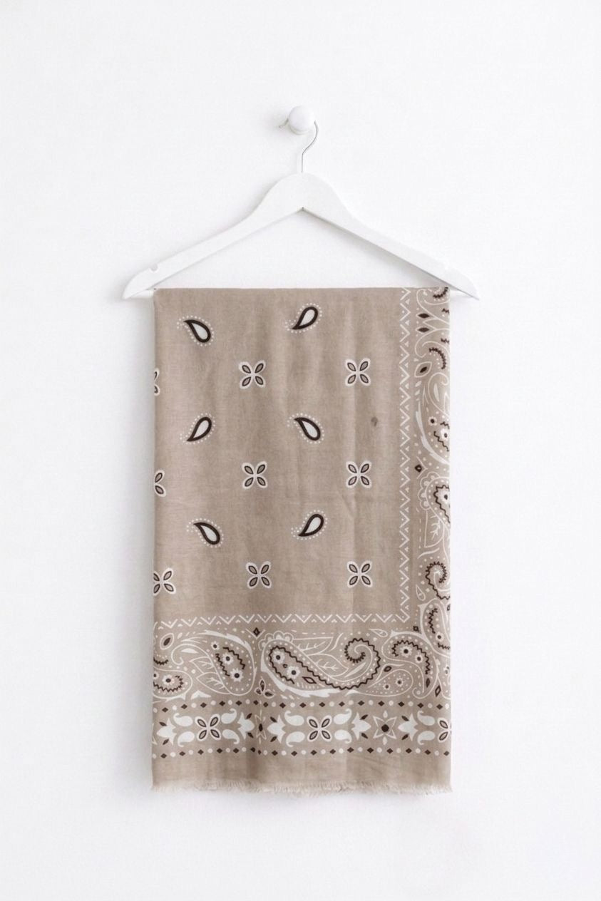 Grand foulard bandana