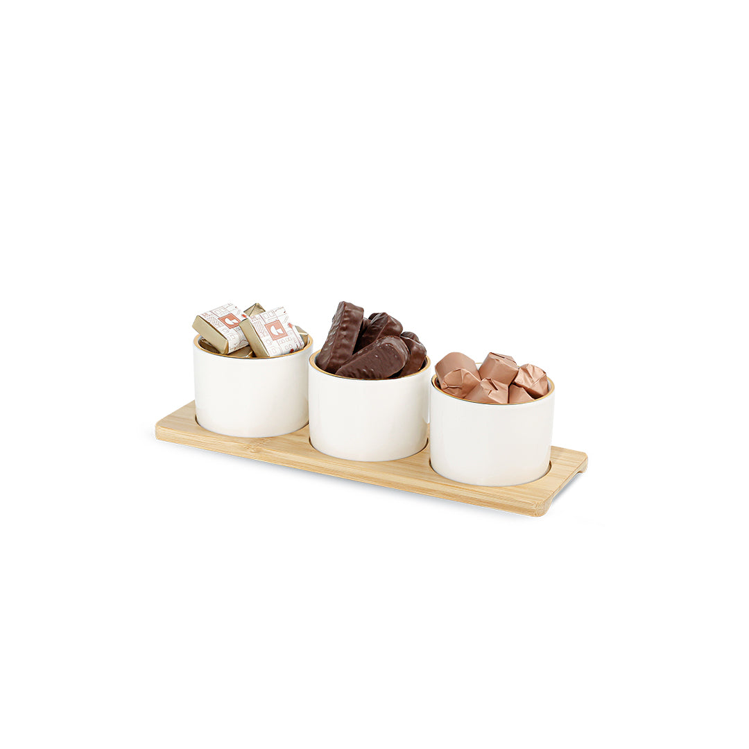Trio de chocolats