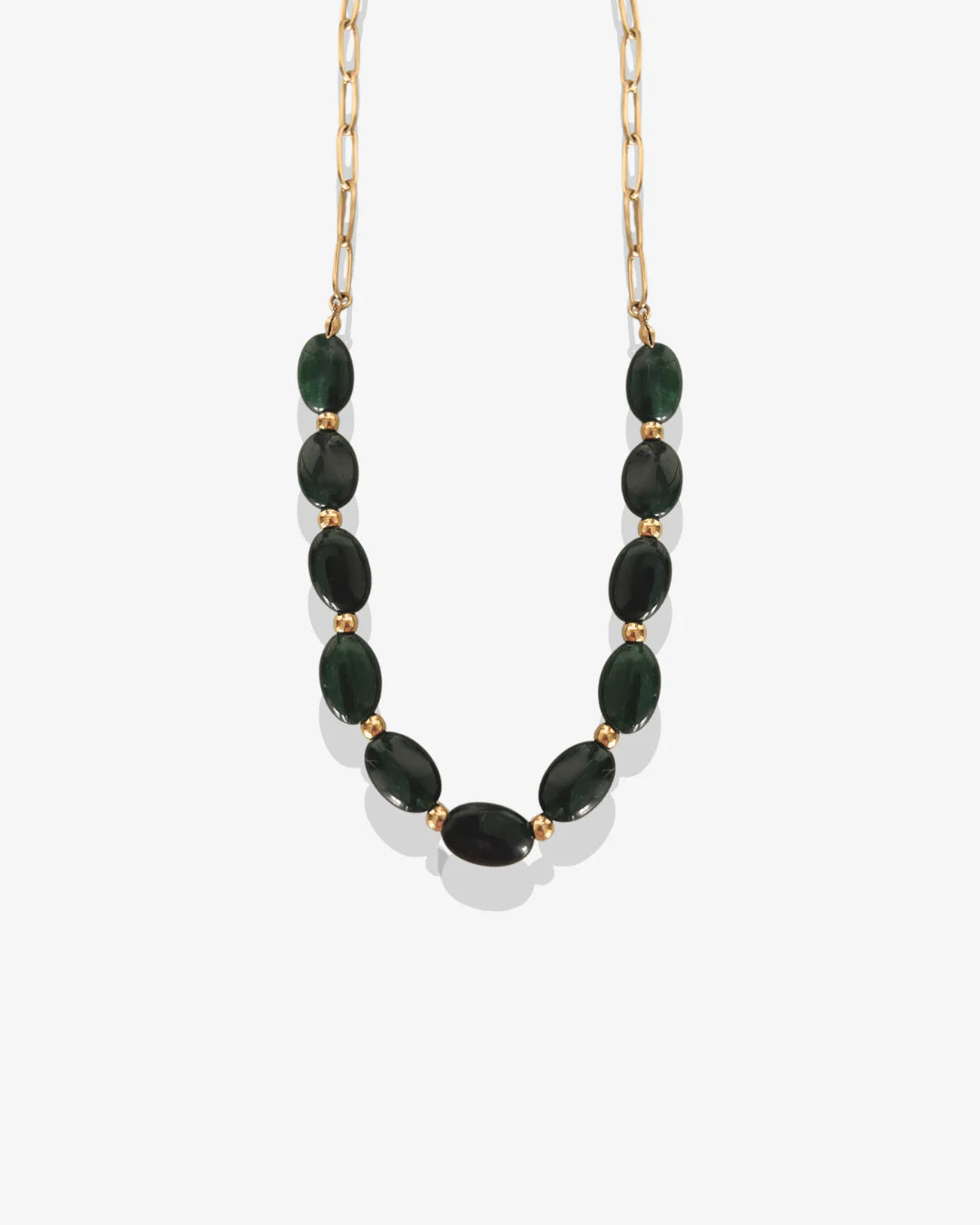 Chocker Agate verte