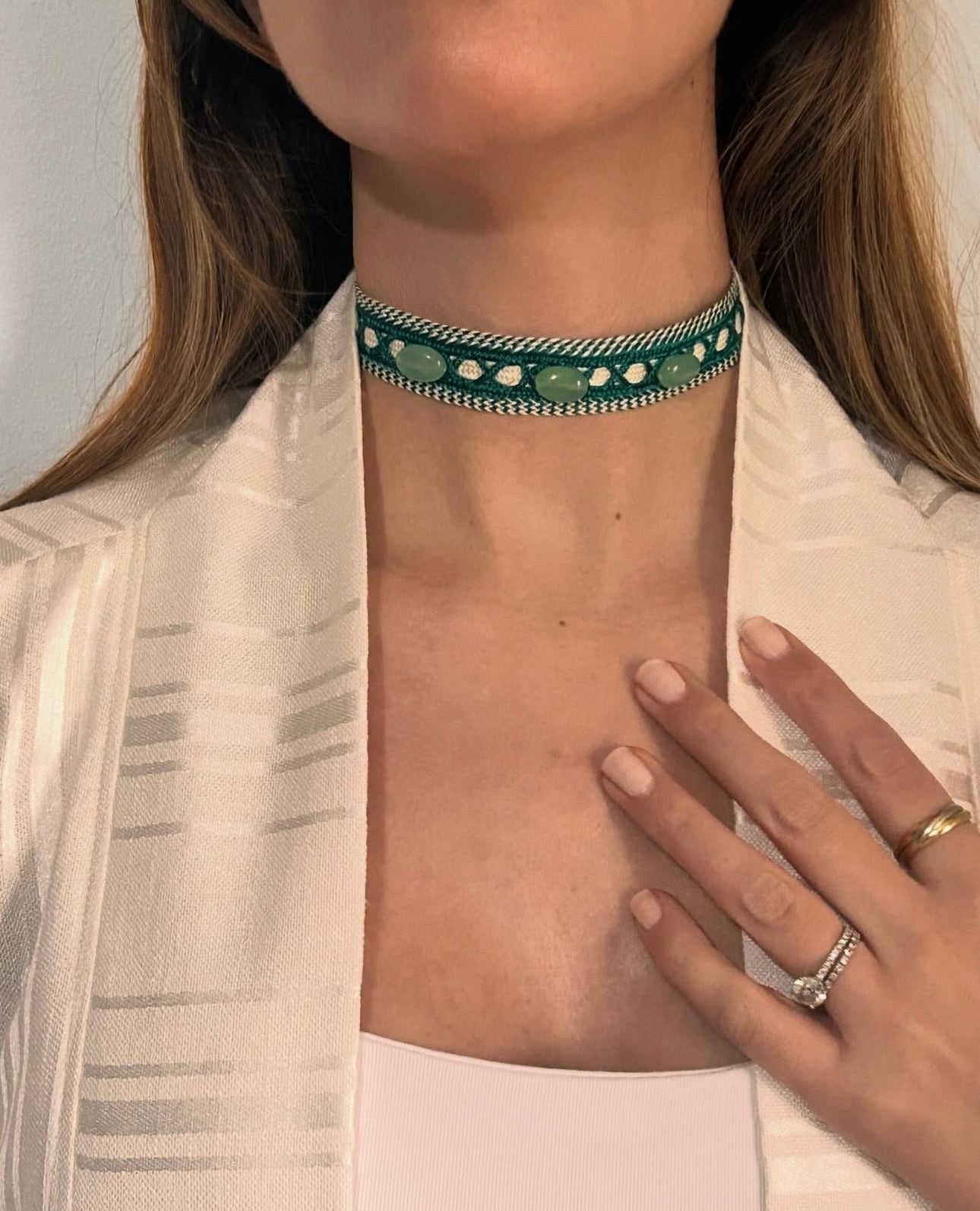 Collier Sfifa & pierres