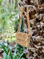 Sac à perles en bois