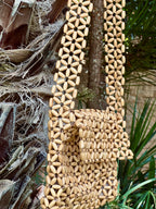 Sac à perles en bois