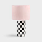 Lampe Check Black