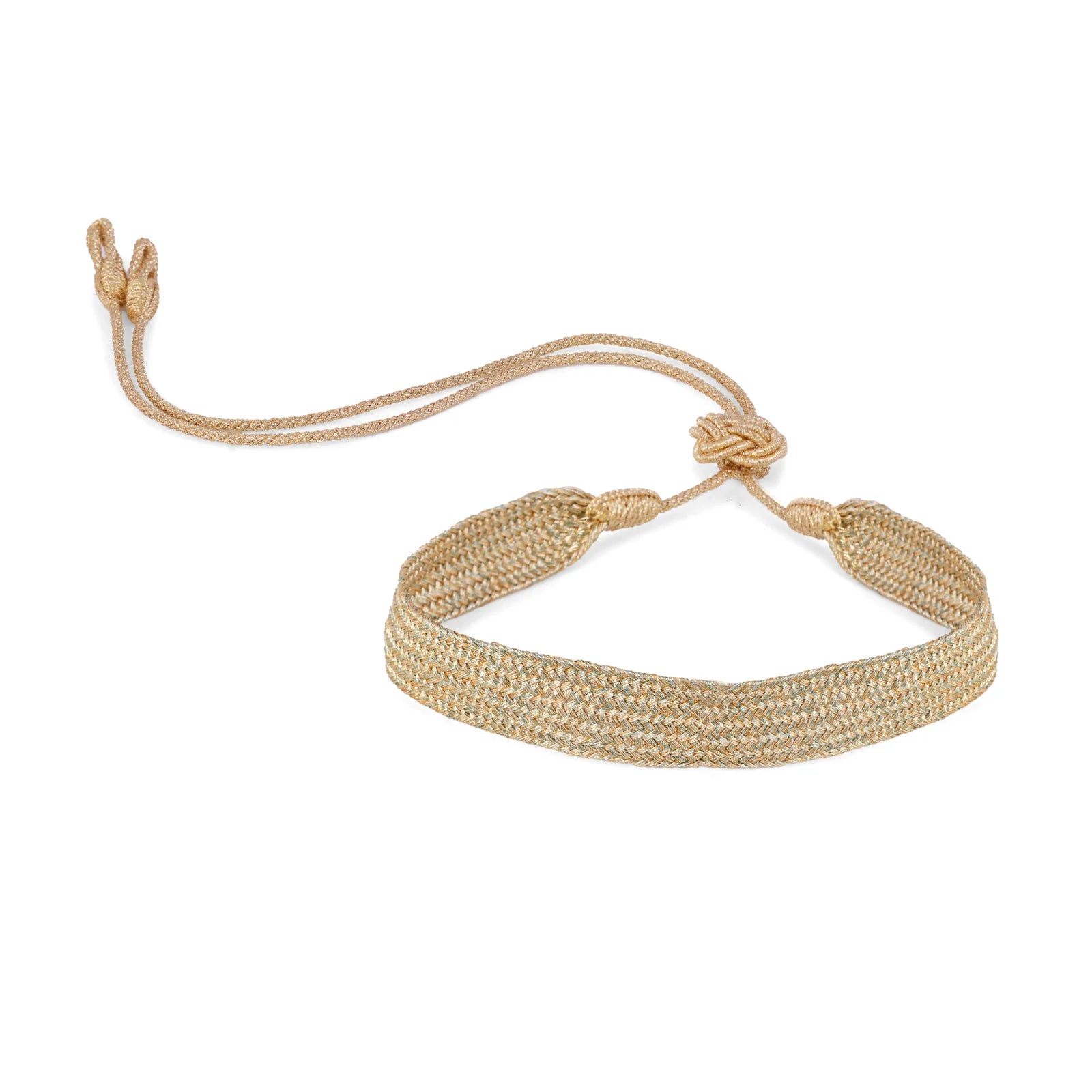 Choker Maxi Ania II en Gold Basil