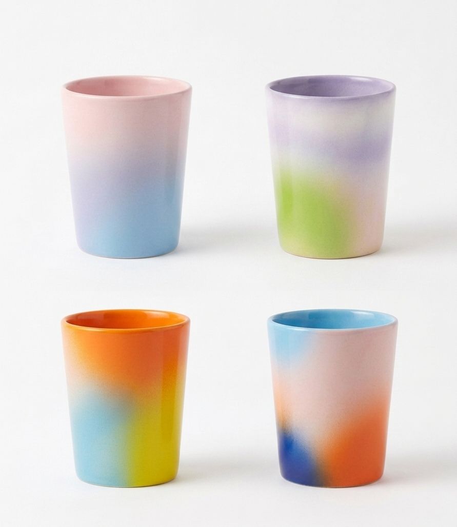 Set de 4 mugs “Hue”