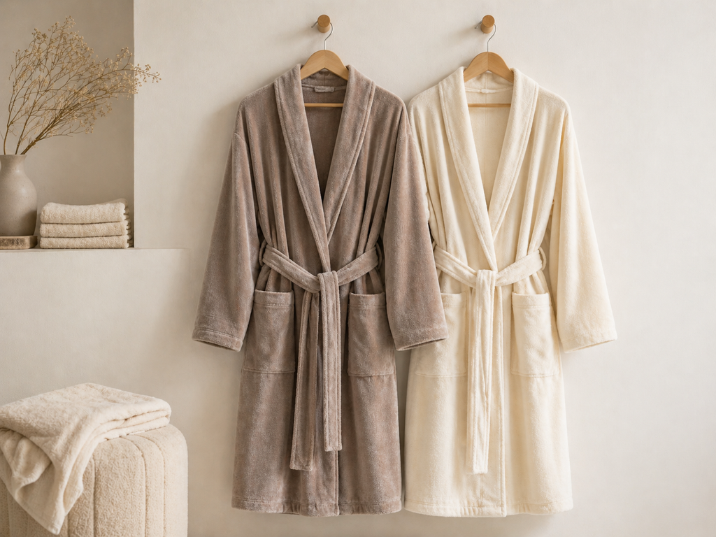 Peignoir en velours