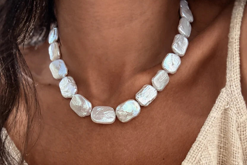 Collier Perles de Culture Baroques
