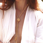Choker Maxi Ania II en Gold Basil