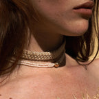 Diyah Choker Rose Gold