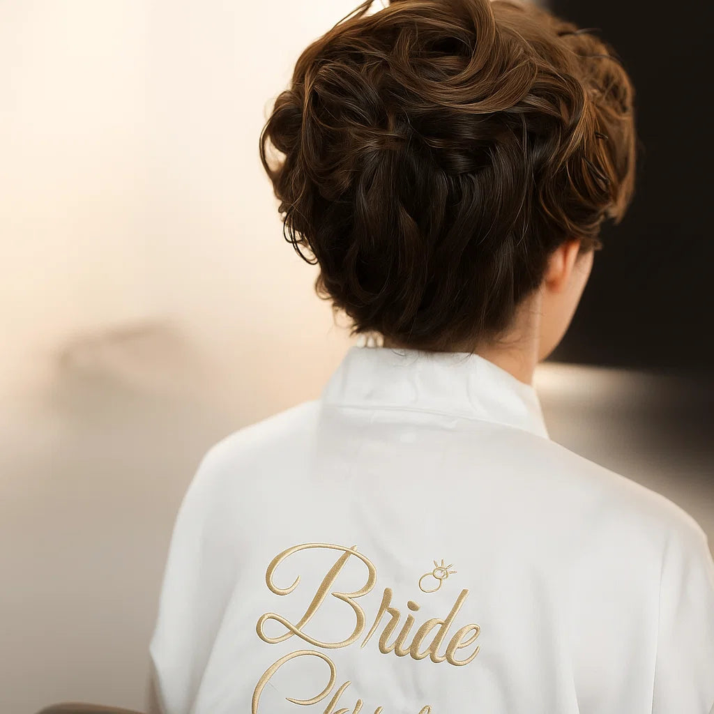 Kimono Bride en satin