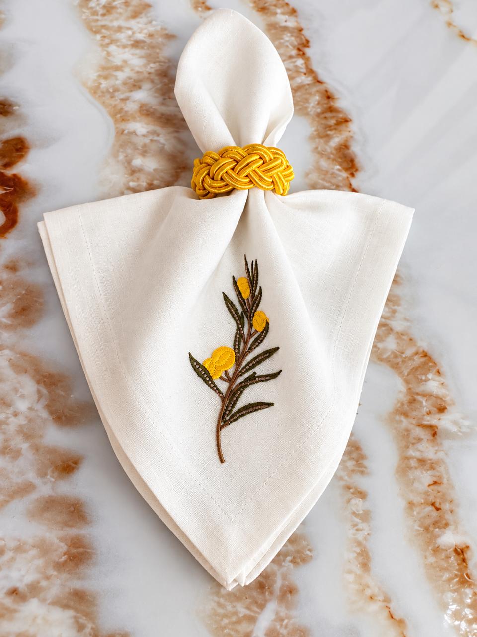 Serviettes de table Olive