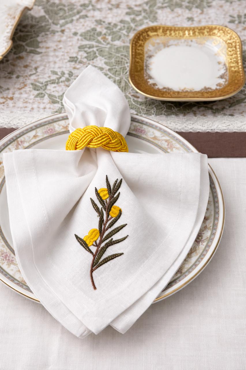 Serviettes de table Olive